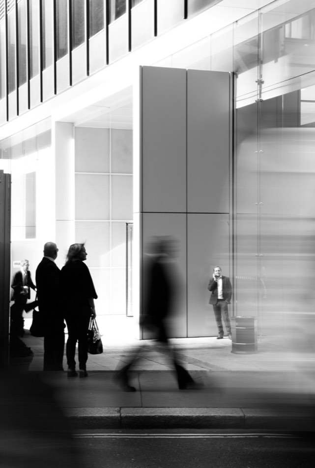 Guests walking towards a managed hotel building